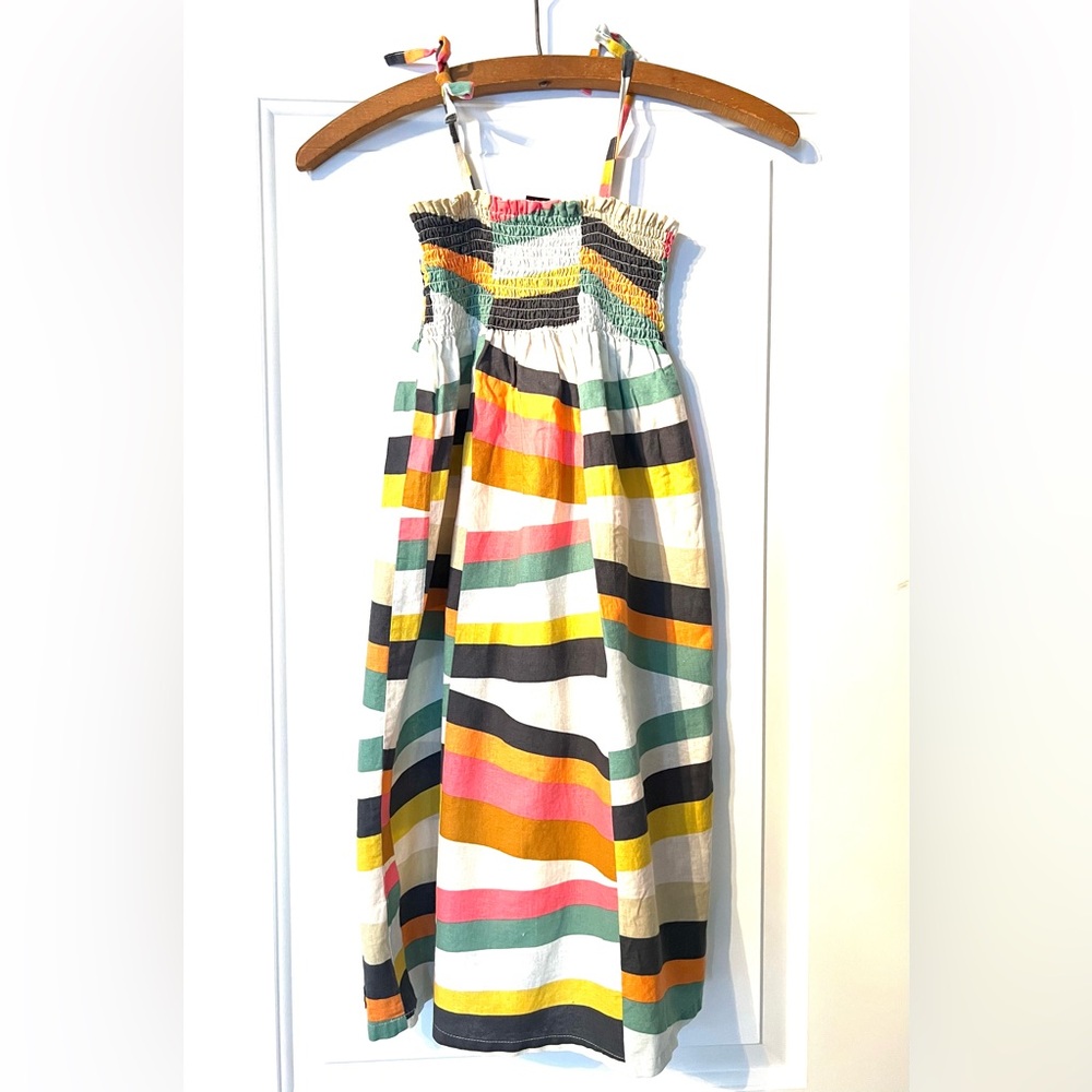 Tea Collection Multicolor Striped Kids Dress